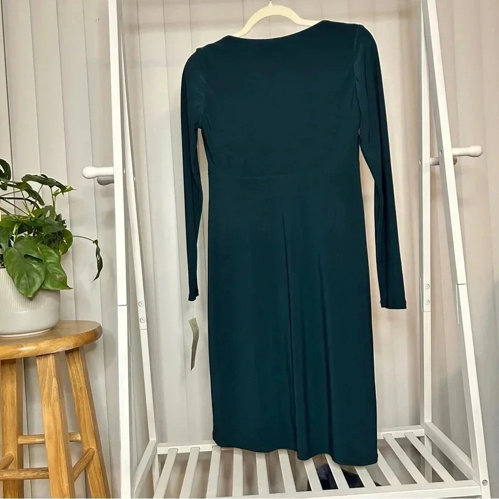 Evan-Picone Blue Teal Dress - Size 2P - New with Tags - Picture 5 of 5